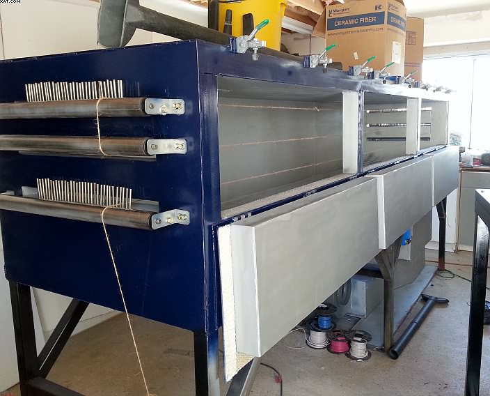 CUSTOM Carbon Drying Oven, 36" wide x 12